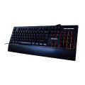 Rakk Illuminated Gaming Keyboard V2, Rakk Gears Gaming Tactile,Mechanical Feel Keyboard, 3 Way Color Back·Light, With Armrest Ergonomic Design Keyboard, Braided Fiber Cable, Best Seller for eSports and iCafe Business. 