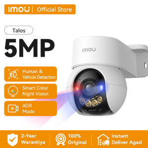 IMOU Talos 5MP Security CCTV Wireless Smart Outdoor Camera Connect to Cellphone WiFi Two-way Audio Night Vision Waterproof