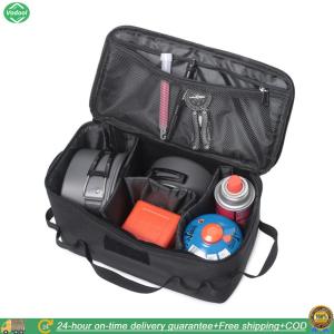 [New] Practical Organizer Bags Large Capacity Gas Stove Canister Pot Carry Bags Multifunctional 600D Oxford Outdoor Equipment