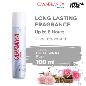 Casablanca Femme Perfume Body Spray Blanc (White) 100ml