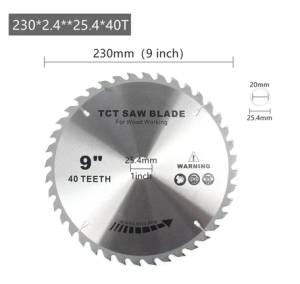 TCT Circular Saw Blade for Wood Carbide Tipped 4"/7"/9"/12" Angle Grinder Wood Cutting