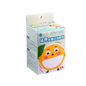 Hộp 100 túi lưới lọc rác bồn rửa bát tặng 1 móc treo dán tường.