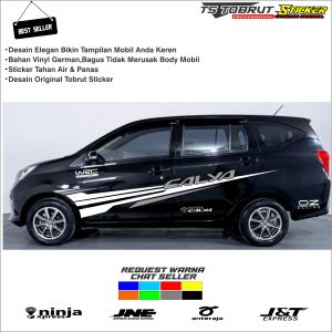 CUTING STCIKER mobil toyota calya terbaru stciker mobil calya unevesal semua mobil toyota calya