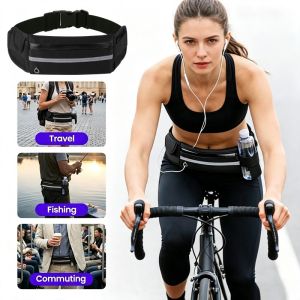 Sport Running Waist Belt Bag Women Running Waist Bag Phone Gym Bags Water Hydration Backpack Running Cycling Accessories