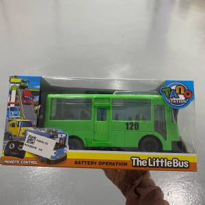 [READYSTOCK] Tano Station Bus With LED Light and Sound Mainan Budak Toy kid Tano Station The Little Bus Lights-Music