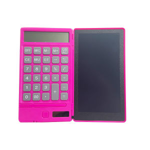Scientific Calculator with Writing Pad 6 Inch LCD Screen Foldable Calculators with Notepad