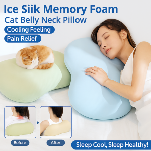 Memory Foam Pillows Relaxing Cervical Slow Rebound Neck Pillow Neck Pain Relief Sleeping Aid Pillow Health Care Pillow