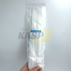 Heavy Duty Nylon Cable Ties High-Quality Zip Ties Cable Strap (White100pcs / Pack)