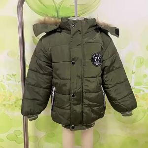 2 3 4 5 6 Years Winter Baby Boys Jacket Classic Keep Warm Fashion Girls Coat Hooded Zipper Outerwear Birthday Gift Kids Clothes2026
