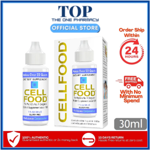buy 3 free 1【 Ready stock】100% Original CELLFOOD Liquid For Life From USA Genuine cellular food ~ the source of life CELLFOOD Liquid Concentrate 30ml