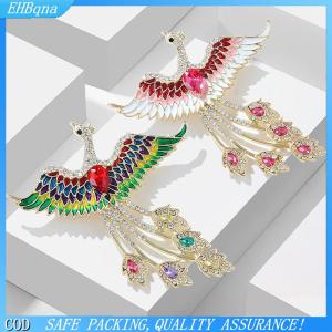 COD Thời trang Rhinestone bay Phượng trâm cài cho phụ nữ quần áo áo trang sức accessries Quà Tặng