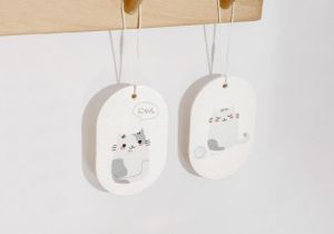 UTOOKII ชั้น ฟองน้ำทำความสะอาด ทำความสะอาดล้างจาน แบบสองด้าน หนาพิเศษ เช็ดคราบ แห้งไว