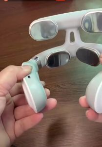 Magic Pro 2.0 Neck Massager - with Heat & Vibration Modes Promote Muscle Relaxation Ergonomic Design Portable Relaxation Device Hands Free