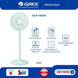 [TERBARU] GREE Wind Green Fan - GCF-12iGN - Hijau