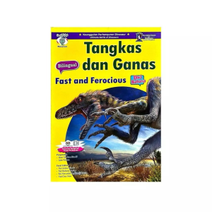 Buku Cerita Dinosaur Tangkas Dan Ganas (Dwi Bahasa) Fast and Ferocious