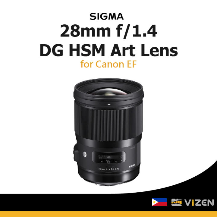 Sigma 28mm DG HSM Art Lens for Canon EF Lazada PH