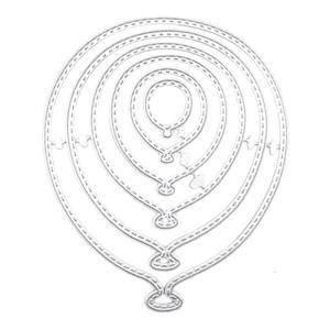 Balloon Metal Cutting Dies Stencil DIY Scrapbooking Album Paper Template Mold Embossing Decoration