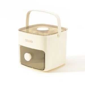 【SunnySpace】กล่องน้ำแข็ง แบบใหม่ ถาดทำน้ำแข็ง 2 ชั้น ถาดน้ำแข็ง มีฝาปิด Food Grade Material แม่พิมพ์ทำน้ำแข็ง 48 ช่อง