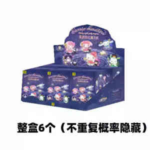 TOPTOY Sanrio Family Starry Night Party Magician Blind Box Figure Desktop Ornament Kuromi Girl Gift