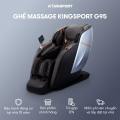 CHỈ GIAO MIỀN NAM I Ghế massage KINGSPORT G95 cao cấp, công nghệ massage 3D Ultra,  công nghệ lọc khí Ion âm, massage từ tính lòng bàn tay. 