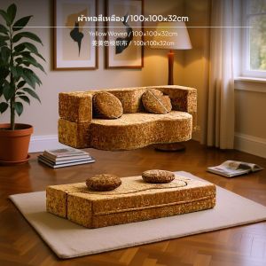 โซฟาเบดแบบพับได้ ดีไซน์เรโทร สามารถปรับเปลี่ยนได้ ตัวรองรับแน่นด้วยโฟม บุด้วยผ้าลินิน โซฟานั่งและเตียงนอน 2-in-1 ประหยัดพื้นที่ เหมาะสำหรับอพาร์ตเมนต์ขนาดเล็กและห้องนั่งเล่น พร้อมผ้าคลุมที่ทำความสะอาดง่าย มีให้เลือกหลายสี ที่นอน เด็ก โซฟา ทึ่นั่ง สนาม เบต