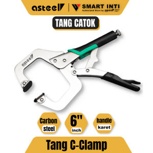 ASTEEL Tang Jepit C Clamp 6 Swivel Catok C Klem Tang Buaya