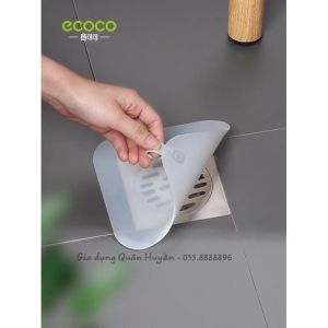 Tấm silicon khử mùi thoát sàn đa năng ECOCO ngăn côn trùng chống thoát nước bồn tắm bếp nhà vệ sinh chống trượt 2131