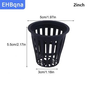 [COD] EHBqna SPORTS 10pcs 2 3นิ้ว Grow Hydroponics ถ้วยปลูก soilless colization ตะกร้า