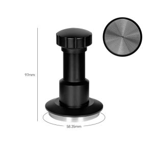 YIYIUR Adjustable Spring Loaded Coffee Tamper Stainless Steel 58.35mm 53mm 51mm Coffee Impact Tamper Constant Pressure Espresso Tamper