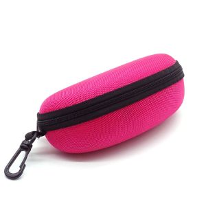 SIRENXI Xách tay Thời trang Kính Hộp Lưu Trữ Dây kéo Hộp Người đàn ông Phụ Nữ Với Móc Vỏ Ngao Pouch Kính mắt Box Kính mát Túi Trường Hợp khó khăn