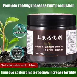 Root Booster Soil Activator Anti-Compaction Formula for Healthier Plants Increased Crop Yield with Soil Restoration Organic Soil Conditioner Plant Growth Enhancer Agricultural Soil Treatment