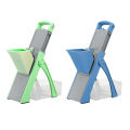 【Flagship】 Multifunctional Vegetable Cutter 304 Stainless Steel Household Grater Anti-Slip Lemon Slicing Tool for Home Kitchen. 