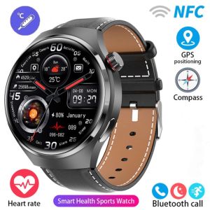 GEJIAN 2024 Đồng hồ thông minh nam mới cho Huawei GPS Theo dõi thể thao Nhịp tim / Huyết áp / Oxy trong máu Cuộc gọi Bluetooth Đồng hồ thông minh chống nước NFC Phụ nữ