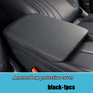 ZLWR Geely EX5  ฝาครอบที่วางแขนคอนโซลกลาง วัสดุหนัง กันคราบ ทำความสะอาดง่าย สามารถดัดแปลงภายในรถยนต์ได้