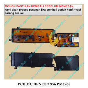 PMC-66 PCB DENPOO 5 TOMBOL / MODUL MESIN CUCI / PCB MESIN CUCI DENPOO 956 PMC-66