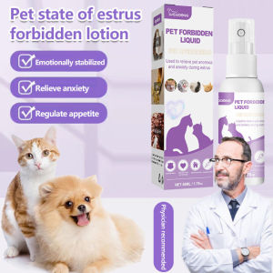 Pet Anti-Mating Spray Hormone Control Safe Behavior Spray Daily Use for Cats and Dogs