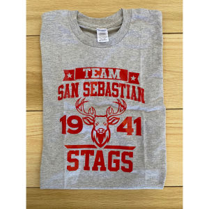 ✅ FANATICO NCAA San Sebastian College School Shirt San Sebastian Stags College Basketball Shirt .C