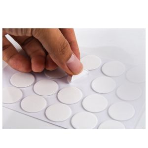 กาวสองหน้า แบบวงกลม และสี่เหลี่ยม แบบใส ติดแน่น หลากหลายขนาด เทปกาวสองหน้า ไม่ทิ้งคราบ ติดทน ใช้งานง่าย ไม่ทำลายผนัง