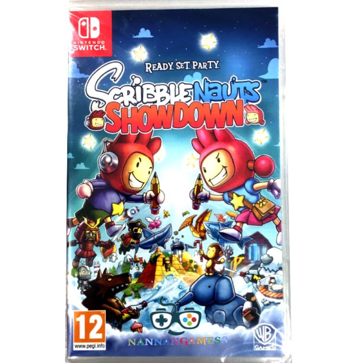 Nintendo Switch Scribblenauts Showdown NSW มือ1 แผ่นเกมส์ ของแท้ ของ ...