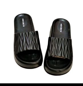SANDAL SLOP WEDJES WANITA KARET EVA TERBARU KEKINIAN KOREAN STYLE