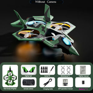 JDD[fast Delivery][Available Original]JJRC H119 RC Airplane EPP 2.4G Fixed Wing With 8K HD Camera Headless Mode 360° Flip Variable Speed Training Educational RC UAV