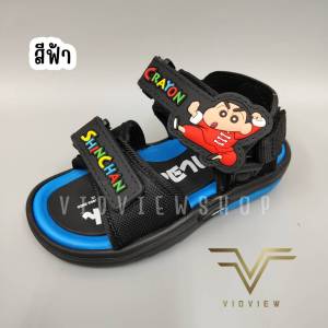 VIDVIEW !!ลดสนั่น!! รองเท้ารัดส้น สำหรับเด็ก Adda 21N74 ลายชินจัง ลิขสิทธิ์แท้ ไซส์ 28-35 รองเท้าเด็ก