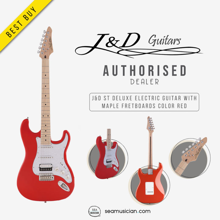 J&d deals stratocaster guitar