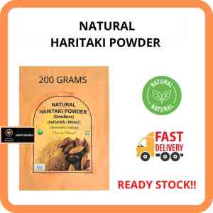 NATURAL HARITAKI KADUKKAI POWDER 200 GMS (Terminalia Chebula Inknut Powder Herbal tea)