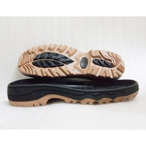 Outsole sepatu Odrey  Sol sepatu boot MX safety Bahan TPR Warna Coklat dan Abu Ready size 39 - 43