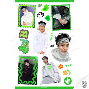 สติ๊กเกอร์ GOT7 Fanart Sticker | ขนาดA6 สีสวย กันน้ำ ไดคัท