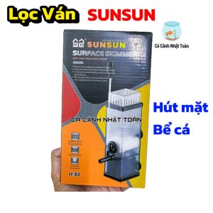 "Hoàn tiền đến 10%" MÁY LỌC VÁN HÚT MẶT HỒ CÁ SUNSUN JY02