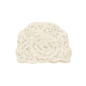 NEEUJ หมวกให้ความอบอุ่น หมวกถักโครเชต์ลายดอกไม้กลวง กลวงออก หมวกบีนนี่ หมวกถักนิตติ้ง ลำลองแบบสบายๆ หมวกสวมหัว หมวกบีนนี่อุ่น อุปกรณ์เสริมเครื่องแต่งกาย