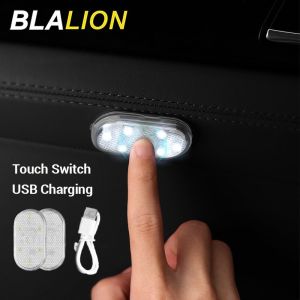 Autozone [Hot Item] Car LED Touch Light Lampu kereta LED USB Charging Roof Ceiling LED Light High Brightness