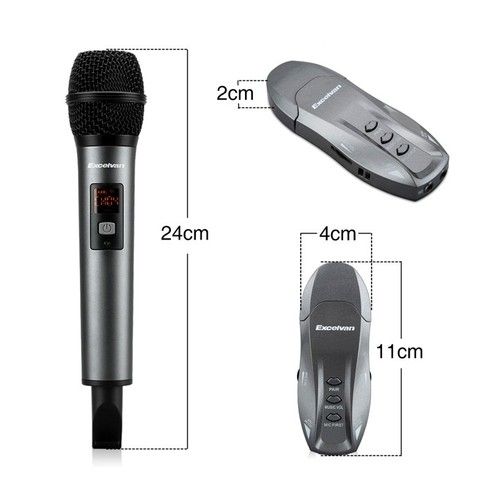 Mic Karaoke Kh ng D y Excelvan K18 V Lazada.vn